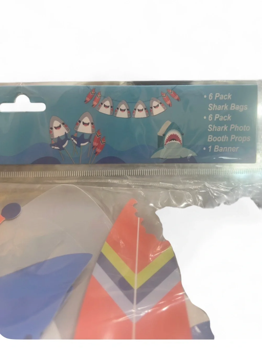Shark Party Decoration Set (Lot of 2) NWT